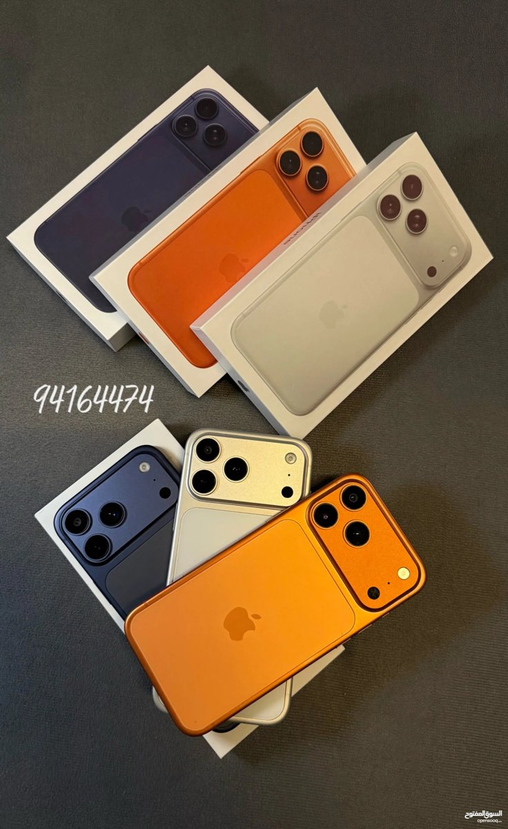 للبيع ايفون 17 برو ماكس مقلد للاصلي تماماً درجة أولى بأفضل كويلتي وسعر