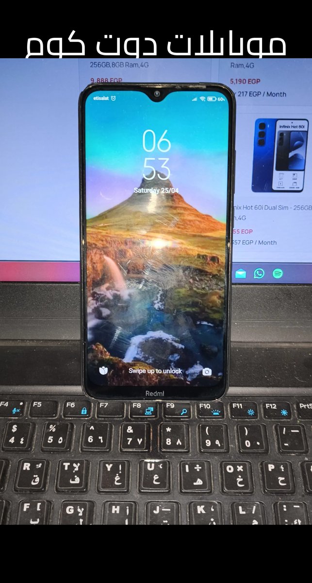 شاومي ريدمي 8 مستعمل بحالة جيدة للبيع